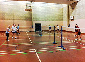 South Craven and Sutton Badminton Club players